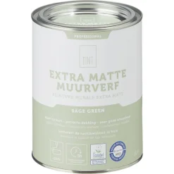 Kwantum Muurverf*Muurverf Professional Sage Green 1 L 1L