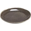 Kwantum Borden|Borden*Ontbijtbord Glaze Antraciet - ⌀22cm