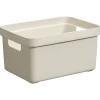 Kwantum Opbergboxen & Lades*Opbergbox Sigma Greige 13 Liter
