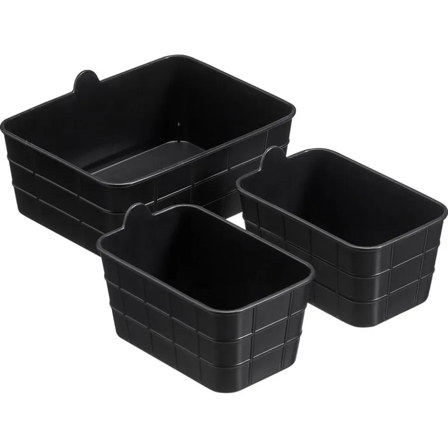 Kwantum Opbergboxen & Lades*Opbergmand Mini S/3 Zwart