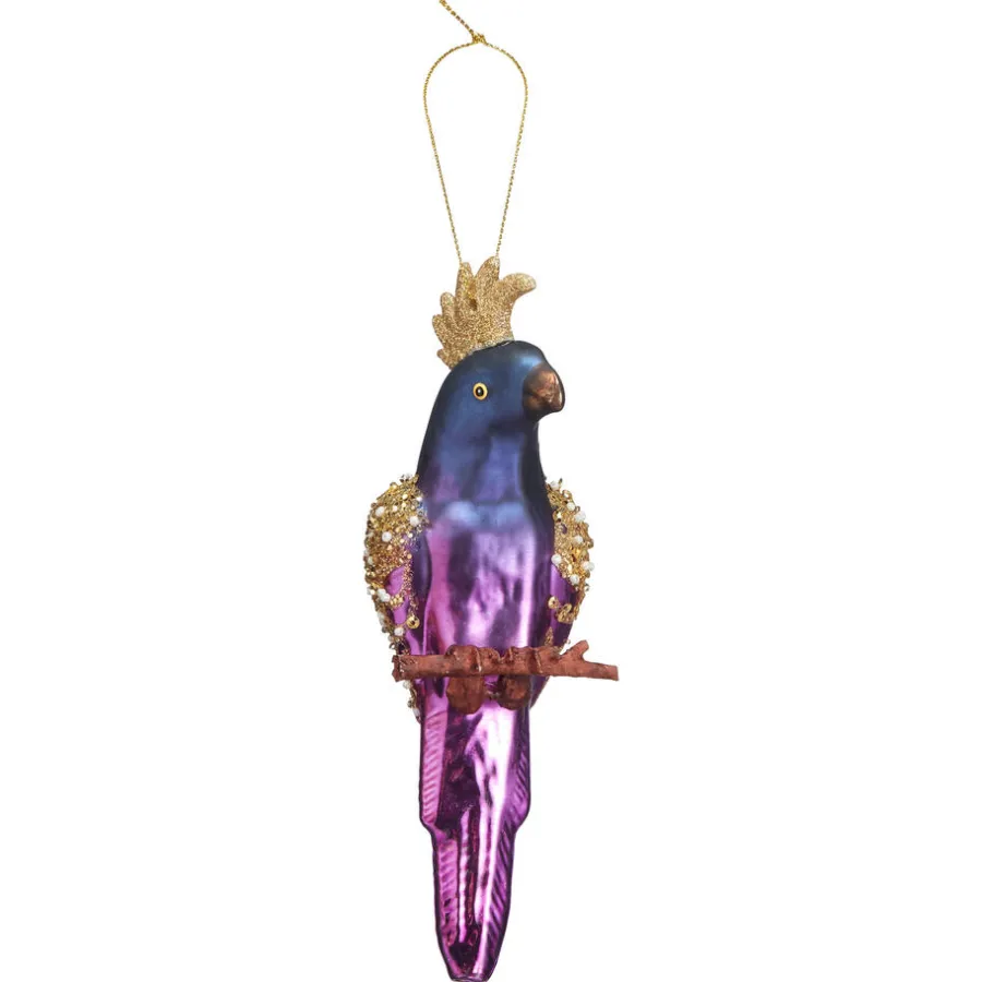 Kwantum Kerstballen & Kerstornamenten*Ornament Papegaai Multicolor