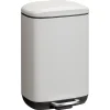 Kwantum Afvalbakken|Badkameraccessoires*Pedaalemmer Lux 5 Liter Lichtgrijs