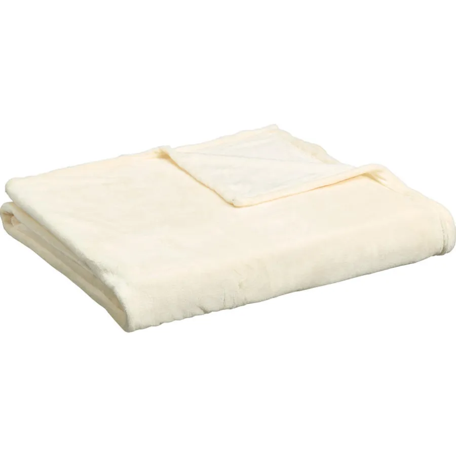 Kwantum Plaids*Plaid XXL Off-White - 240x220 Cm Offwhite