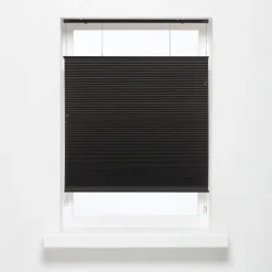 Kwantum Plisségordijnen*Plisségordijn Dae Zwart 80x175 Cm 080X175CM