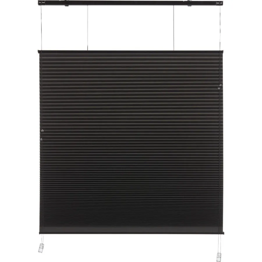 Kwantum Plisségordijnen*Plisségordijn Dae Zwart 80x175 Cm 080X175CM