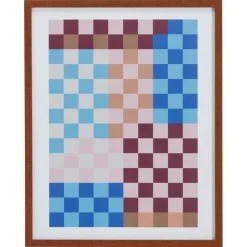 Kwantum Wanddecoratie*Poster Blocks Multicolor