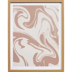 Kwantum Wanddecoratie*Poster Liquid Marble 35x45 Cm