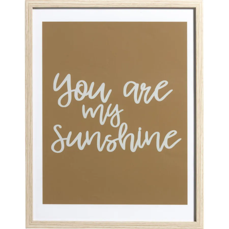 Kwantum Wanddecoratie*Poster Sunshine
