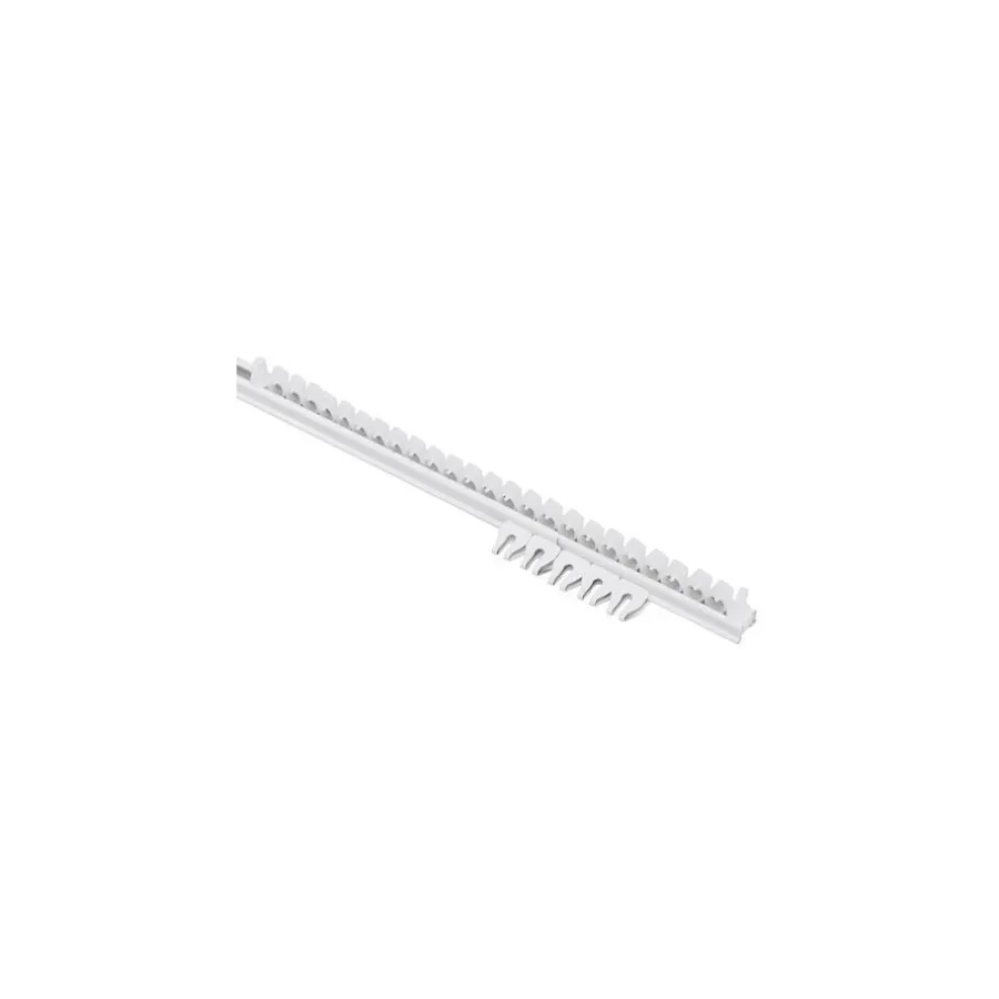 Kwantum Gordijnrails*Railset Plus Uitschuifbaar Wit 210-400 Cm