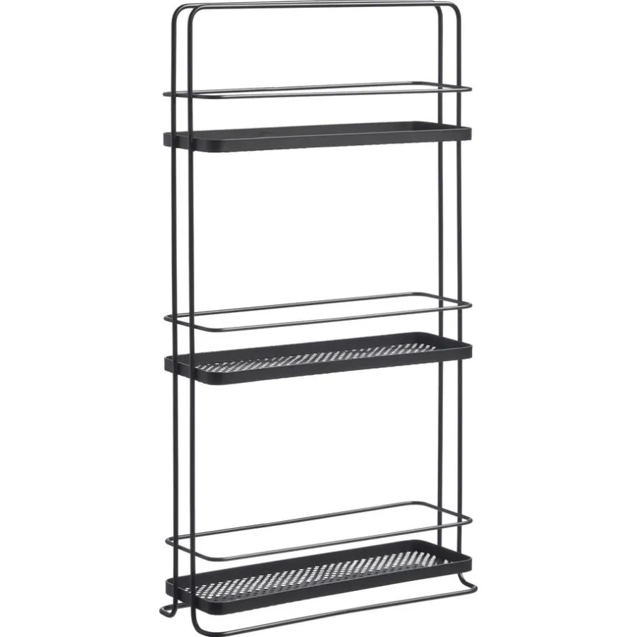 Kwantum Trolleys & Keukenrekken|Opbergkasten & Rekken*Rek Zwart