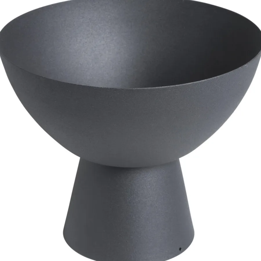 Kwantum Decoratie Schalen|Schalen*Schaal Op Voet Esthetic Metaal Zwart ø 20 Cm