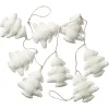 Kwantum Kerstdecoratie*Slinger Kerstboom Wit