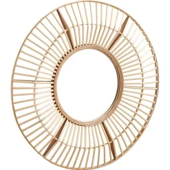 Kwantum Spiegels*Spiegel Rattan Bruin