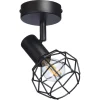 Kwantum Spots*Spot Deva Zwart - 1-lichts