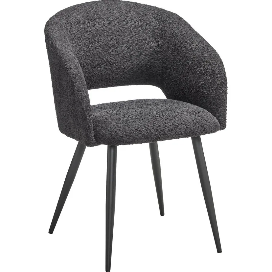 Kwantum Eetkamerstoelen*Stoel Antony Zwart ZwartSS24