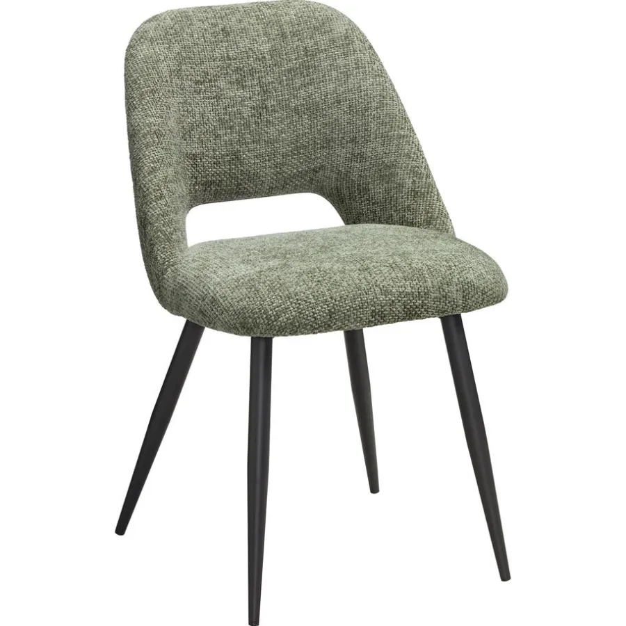 Kwantum Eetkamerstoelen*STOEL AVIGNON GROEN GroenFW21