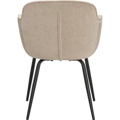 Kwantum Eetkamerstoelen*Stoel Como Off-White Creme