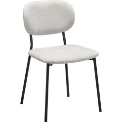 Kwantum Eetkamerstoelen*Stoel Desulo Lichtgrijs