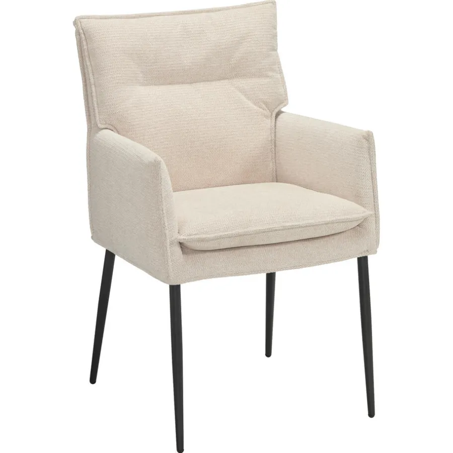 Kwantum Eetkamerstoelen*Stoel Montenero Off-white Offwhite