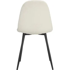 Kwantum Eetkamerstoelen*Stoel Napoli Off-White Creme