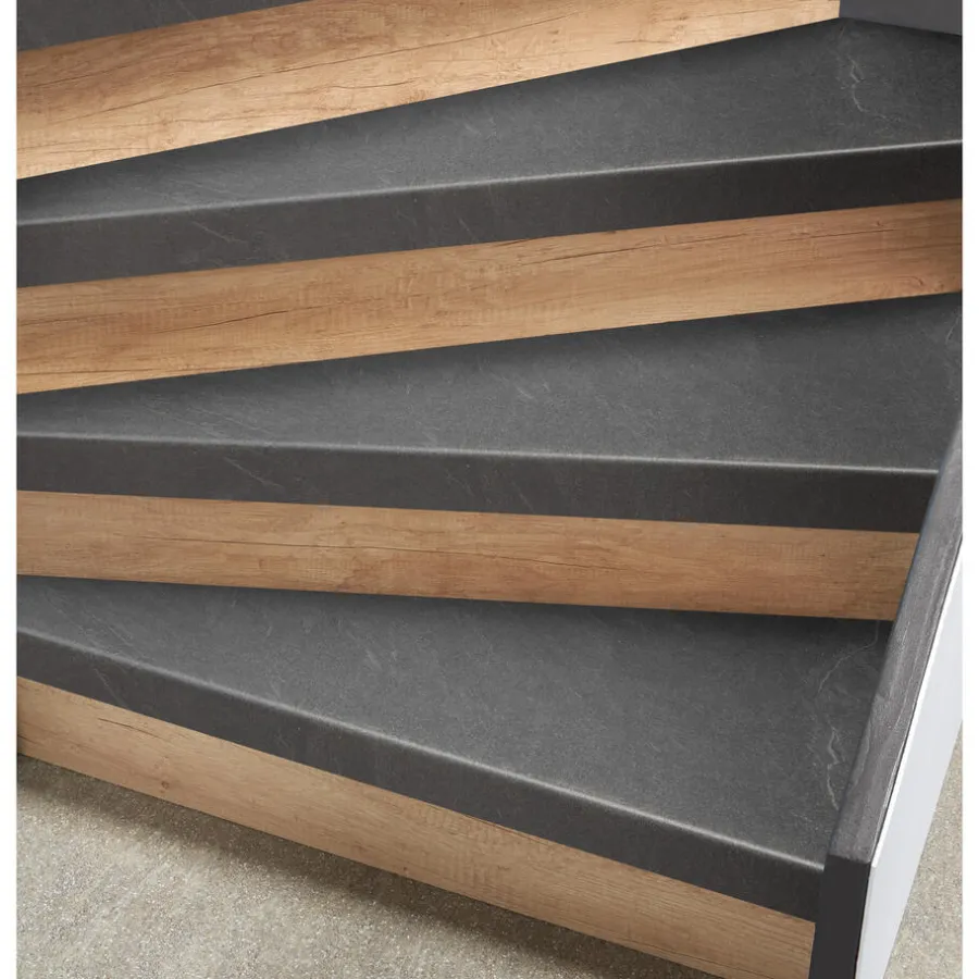 Kwantum Traprenovatie & Trapbekleding*Stootbord Callery Naturel Eiken 2st 90 Cm