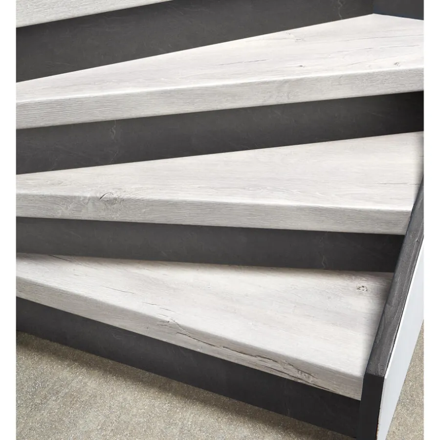 Kwantum Traprenovatie & Trapbekleding*Stootbord Concrete Antraciet 2st - 90cm