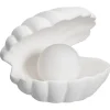 Kwantum Tafellampen*Tafellamp Schelp Wit