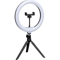 Kwantum Tafellampen*Tafellamp Selfie Licht Zwart
