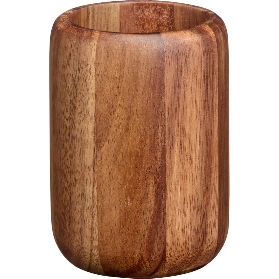 Kwantum Badkameraccessoires*Tandenborstelhouder Bols Bruin