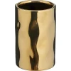 Kwantum Badkameraccessoires*Tandenborstelhouder Hammer Goud