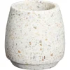 Kwantum Badkameraccessoires*Tandenborstelhouder Terazzo Off-White