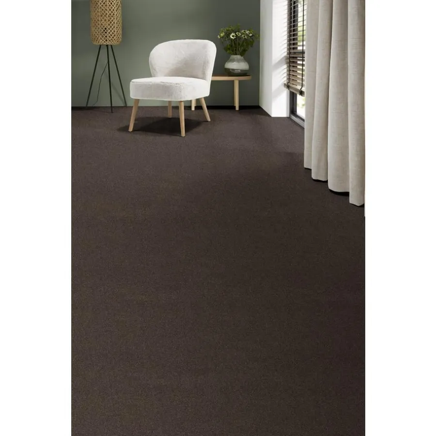 Kwantum Tapijt|Traprenovatie & Trapbekleding*Tapijt Peetz Bruin Je berekent hoeveel meters je nodig hebt door lengte en breedte in te vullen