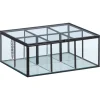 Kwantum Kerstservies|Keukenaccessoires*Theedoos Glas Zwart