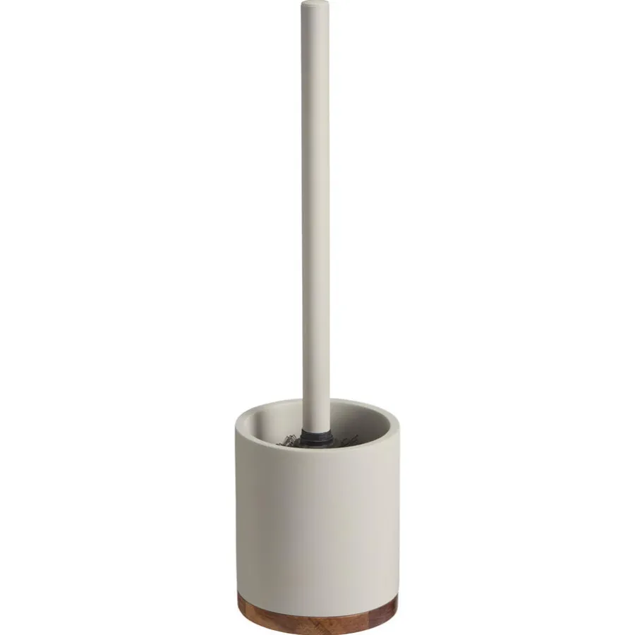 Kwantum Badkameraccessoires*Toiletborstel Acacia Lichtgrijs