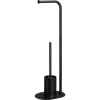 Kwantum Badkameraccessoires*Toiletborstel En Houder Zwart