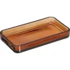 Kwantum Badkameraccessoires*Tray Apothekersglas Bruin