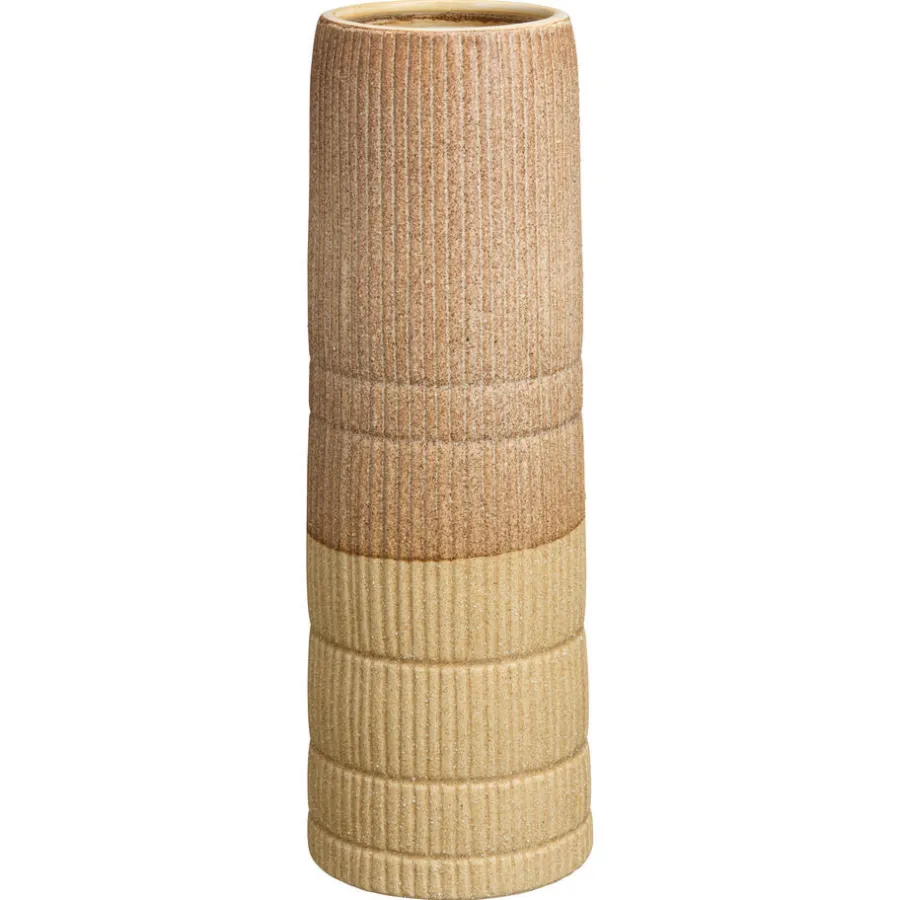 Kwantum Vazen & Potten*Vaas Noyon Naturel 13x38 Cm