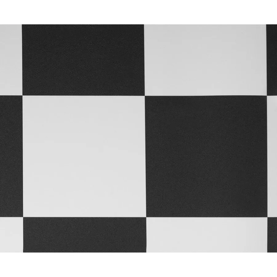 Kwantum Vinyl Vloeren*Vinyl Benson Zwart Wit Tegellook Je berekent hoeveel meters je nodig hebt door lengte en breedte in te vullen