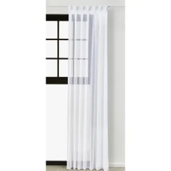 Kwantum Vouwgordijnen|Vitrages*Vitrage Sien 150 Cm Wit