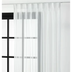 Kwantum Vouwgordijnen|Vitrages*Vitrage Silke Off-white