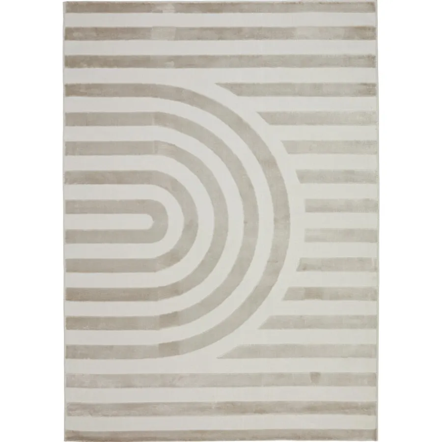Kwantum Vloerkleden|Vloerkleden Woonkamer*Vloerkleed Los Banos Taupe 200x290 Cm 200X290CM