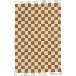 Kwantum Vloerkleden|Vloerkleden Woonkamer*Vloerkleed Pepperwood 160x230cm Bruin
