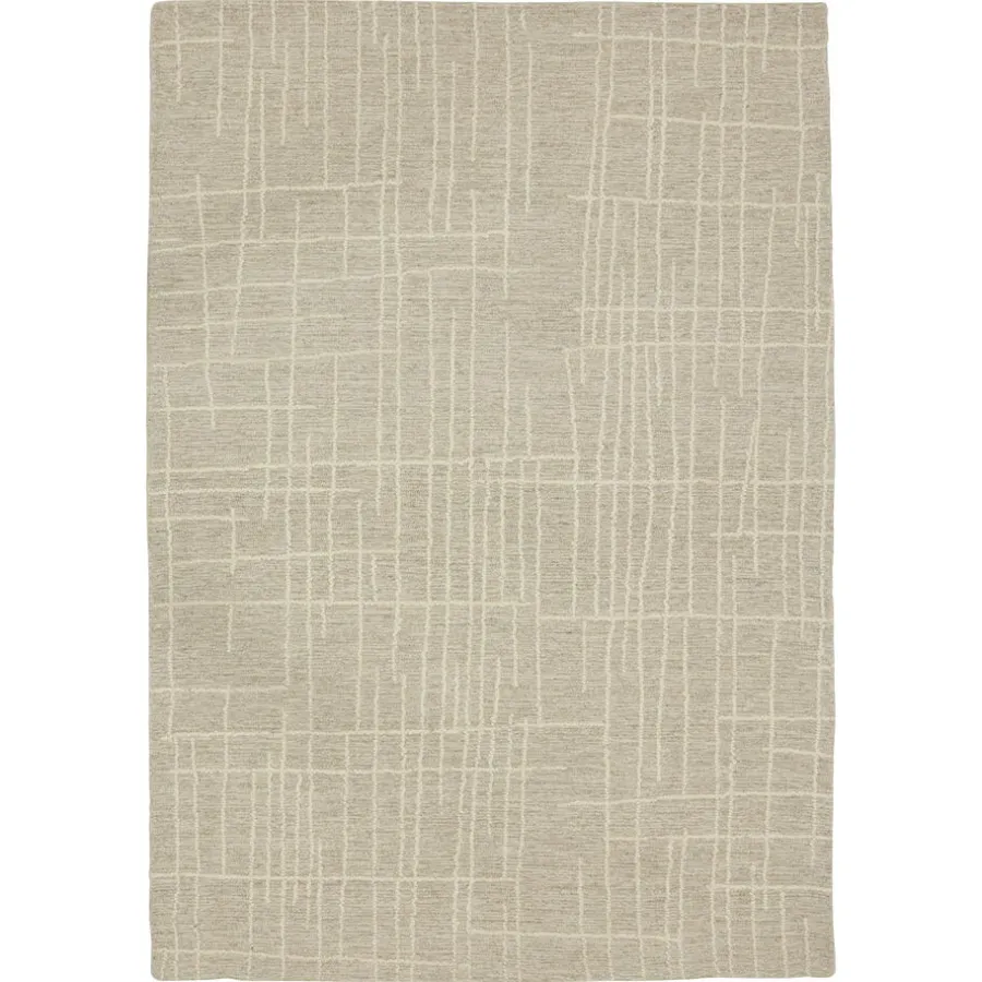 Kwantum Vloerkleden Woonkamer|Vloerkleden Kinderkamer*Vloerkleed Rains Grijs 190x280 Cm