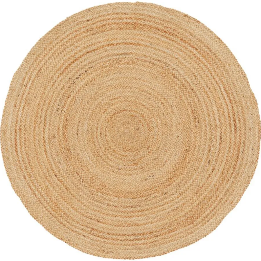 Kwantum Vloerkleden|Vloerkleden Woonkamer*Vloerkleed Solis Naturel - Ø 200 Cm
