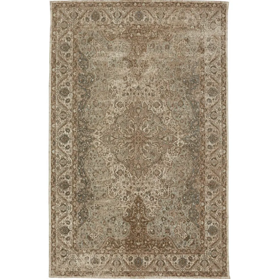 Kwantum Vloerkleden Woonkamer|Vloerkleden Kinderkamer*Vloerkleed Stanford Bruin 135x190 Cm 135X190CM