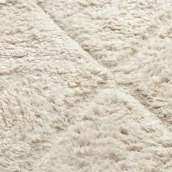 Kwantum Vloerkleden|Vloerkleden Woonkamer*Vloerkleed Tiwi Wit 80x180 Cm 080X180CM
