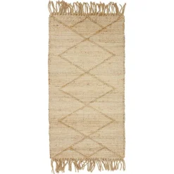 Kwantum Vloerkleden|Vloerkleden Woonkamer*Vloerkleed Walker Naturel 60x120 Cm