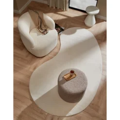 Kwantum Vloerkleden|Vloerkleden Woonkamer*Vloerkleed Wells Off-White Offwhite