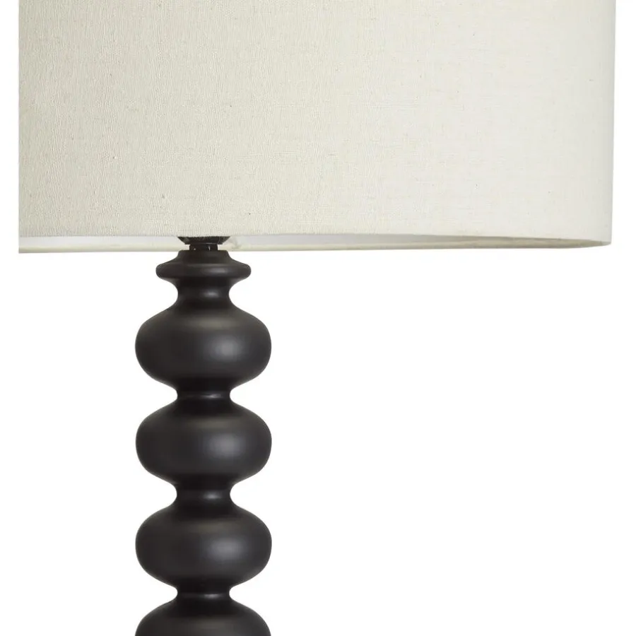Kwantum Vloerlampen*Vloerlamp Bols Off-White Zwart
