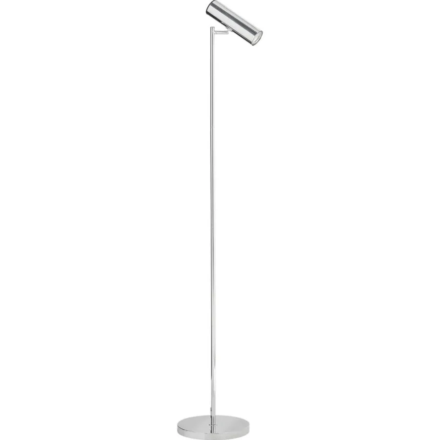 Kwantum Vloerlampen*Vloerlamp Cura Chroom